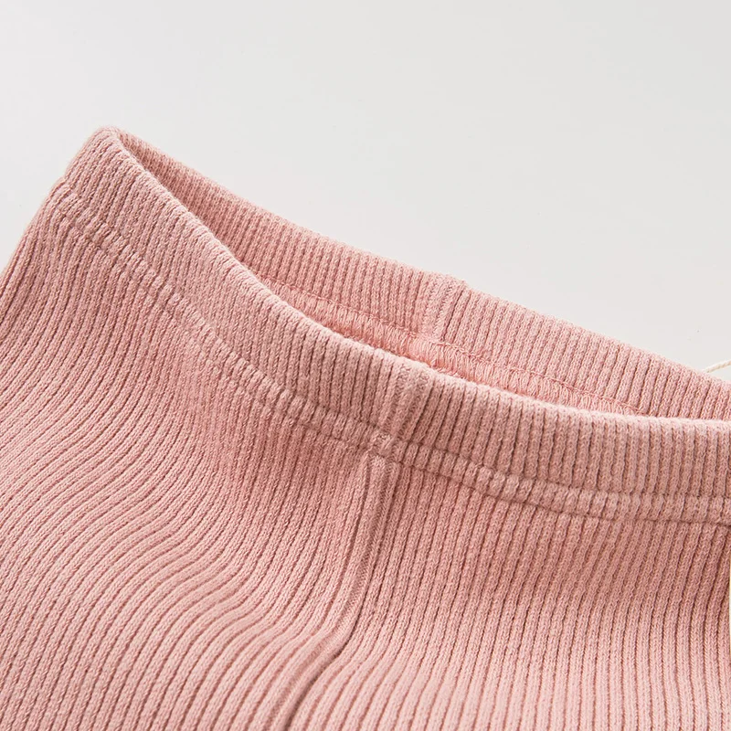 DB12065 dave bella осенние штаны для маленьких девочек детские длинные однотонные