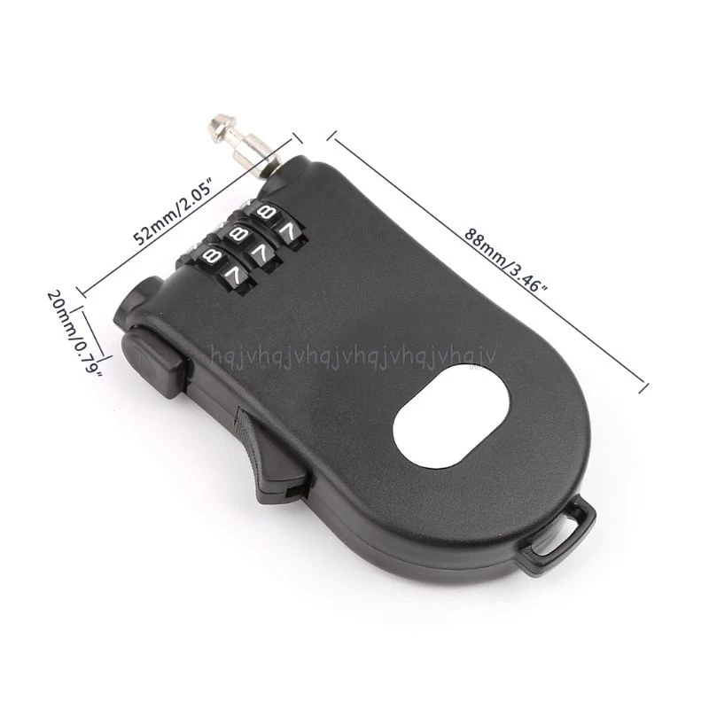 Выдвижной трос замок с паролем Комбинации кодовый шкафчик на открытом воздухе