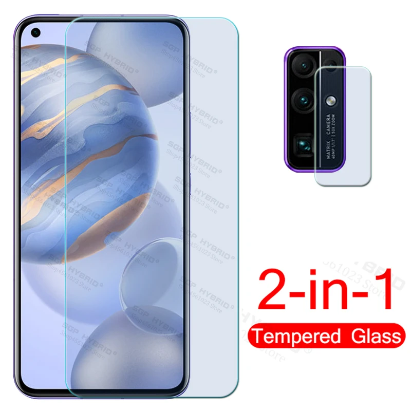 2 в 1 объектив камеры Защитная пленка для Huawei Honor30 nova7 nova7i Honor 30 nova 7se 7i 7 se JNY L21B L22A L02A