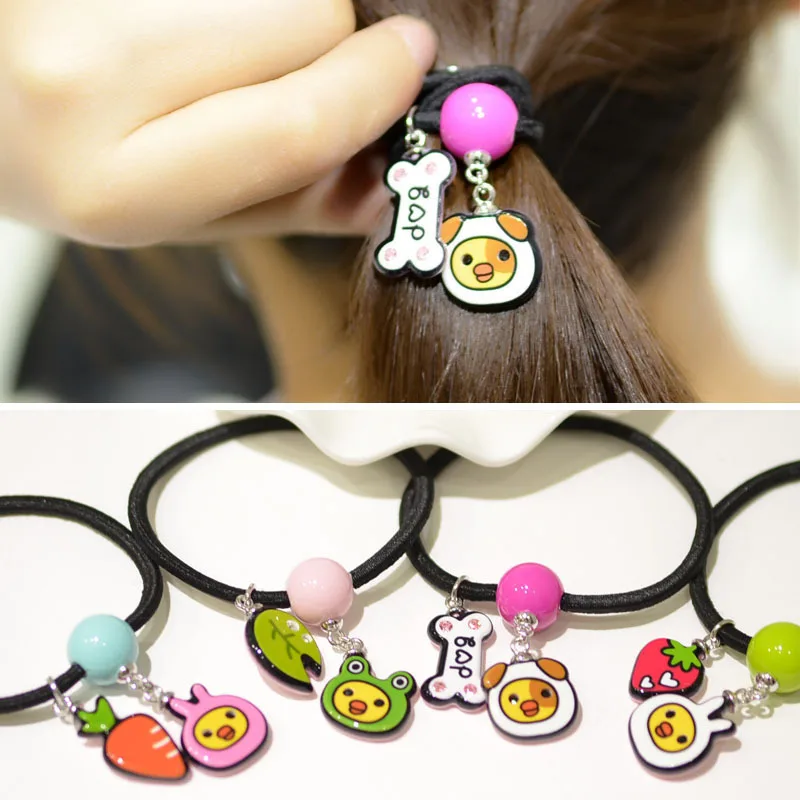 Fq0963 Graindebeaute South корейский орнамент Aznavour (Aziza) Small Animal Hair Band|Шпильки и заколки для