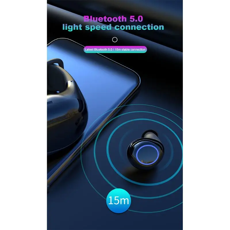 TWS-наушники LX9A HM50 2 в 1 с поддержкой Bluetooth | Электроника