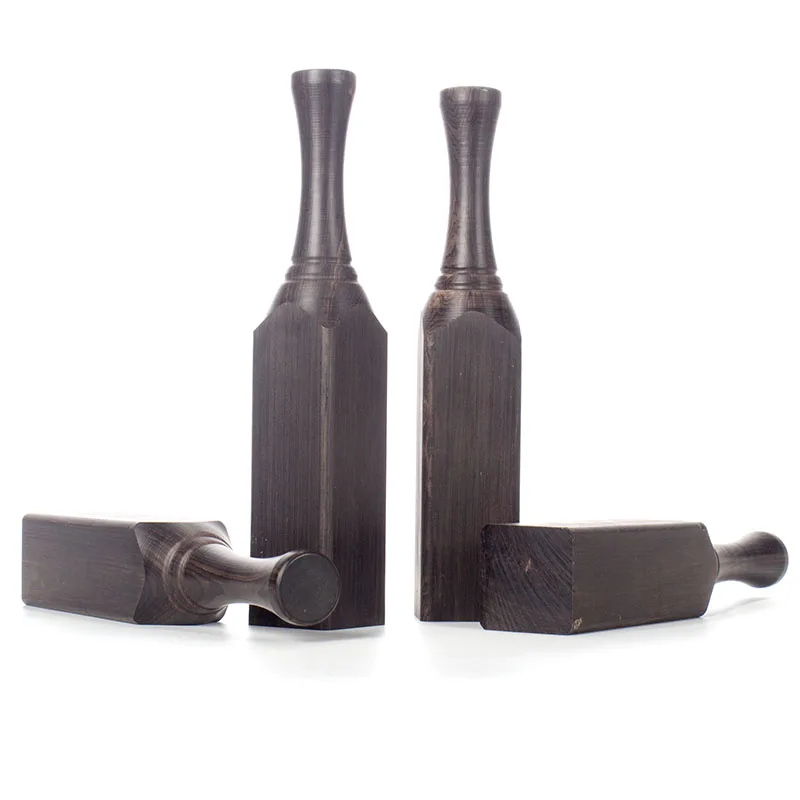 1 шт. винтажный молоток из черного дерева деревянный деревообрабатывающий