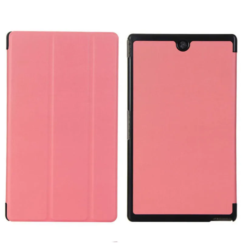 Трехскладной кожаный чехол подставка для Sony Xperia Z3 Tablet Compact SGP611 SGP621 SGP641 8 дюймовый