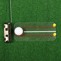reusable acrylic accuracy consistency training golf alignment board for golf lover