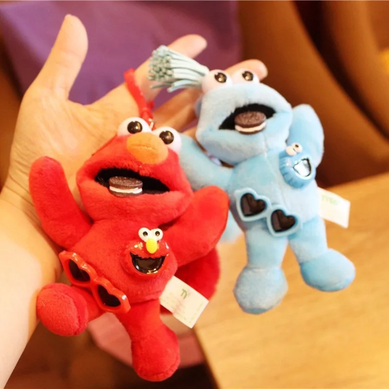 2021new героев шоу Улица Сезам плюшевые игрушки подвески стильная футболка с