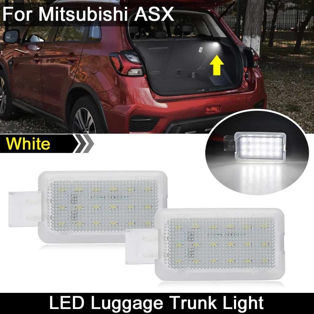 

2 шт. для Mitsubishi ASX Авто белый светодиод Чемодан отсек светильник лампа багажника