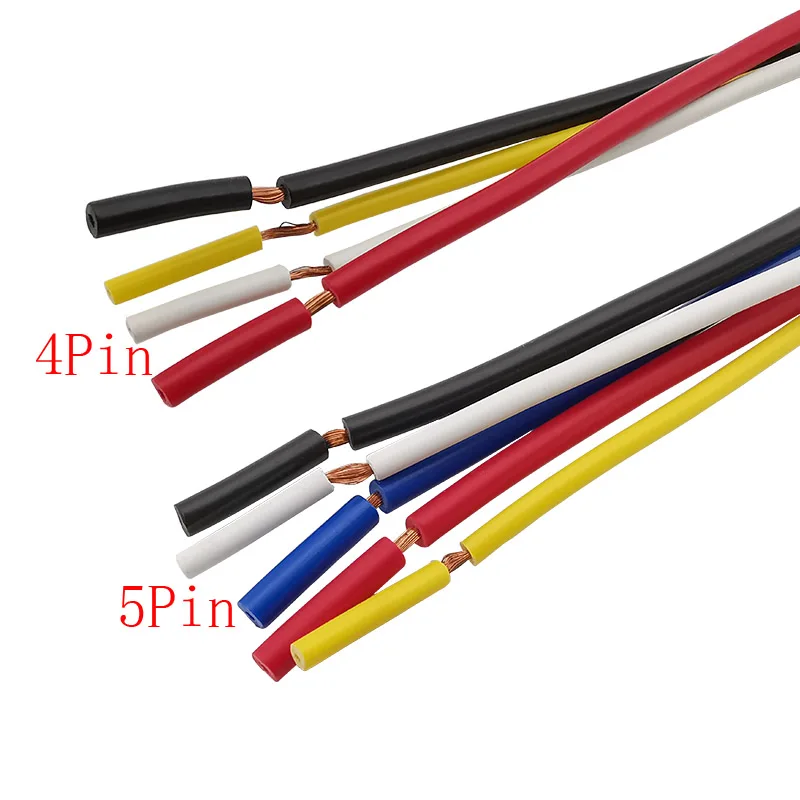 5Pcs 4P 5Pin Waterproof Car Relay 12V 24V 40A Automotive with Black Red Copper Terminal Auto Wire Relais Socket | Обустройство дома