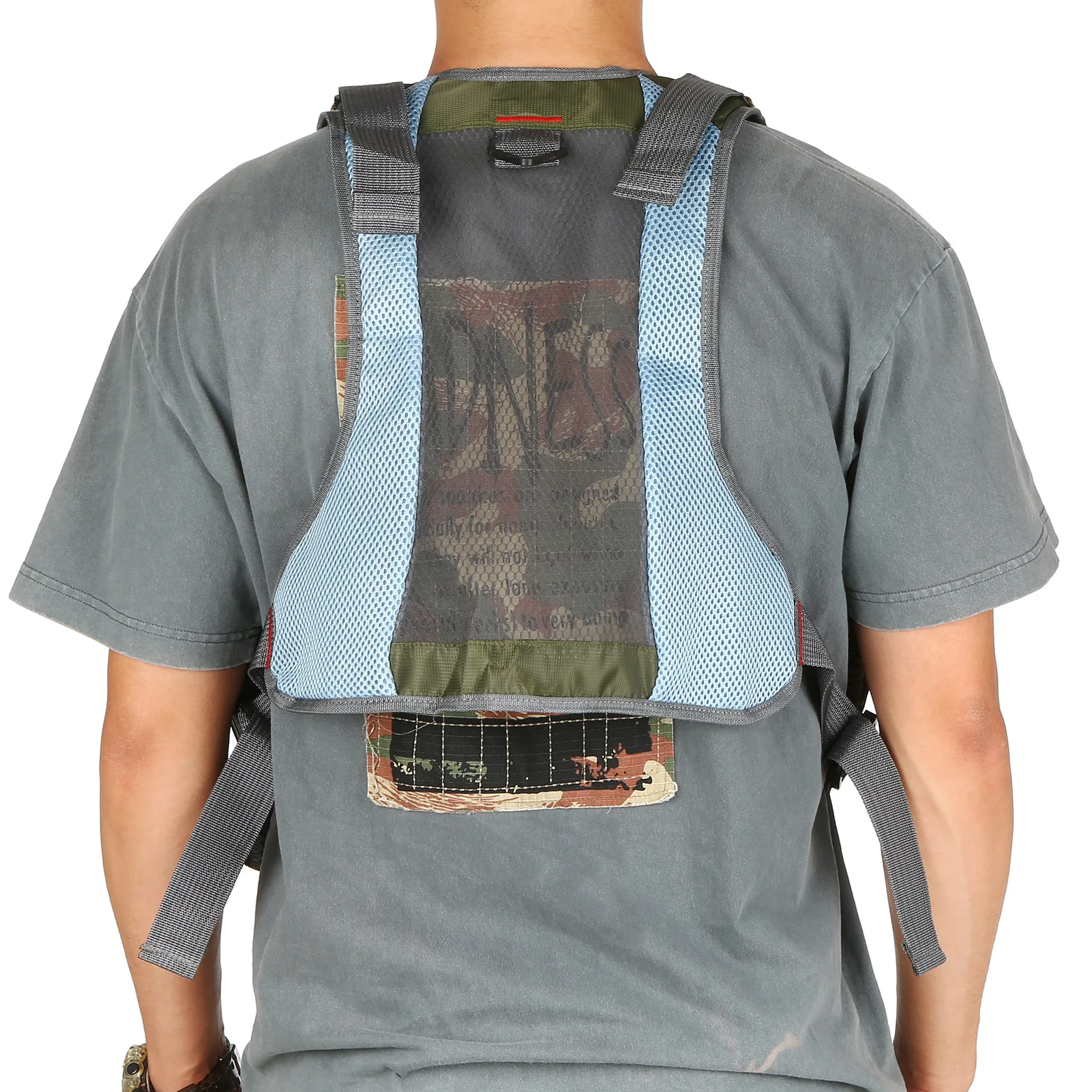 

Fishing Vest Breathable Fishing Travel Vest with Pockets Summer Work Vest Fishing Jacket for Outdoor Fishing Activities