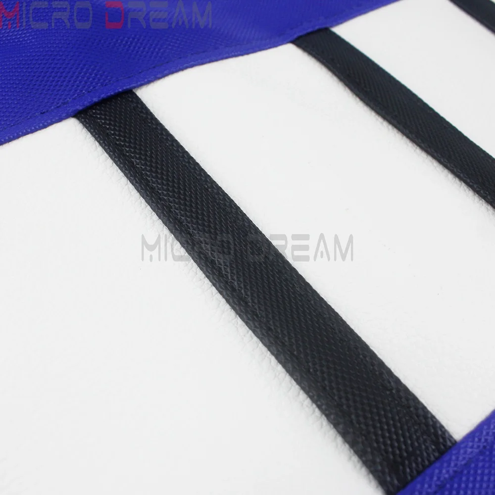 Синие белые черные эндуро ребристый захват растягивающая накидка на сиденье для