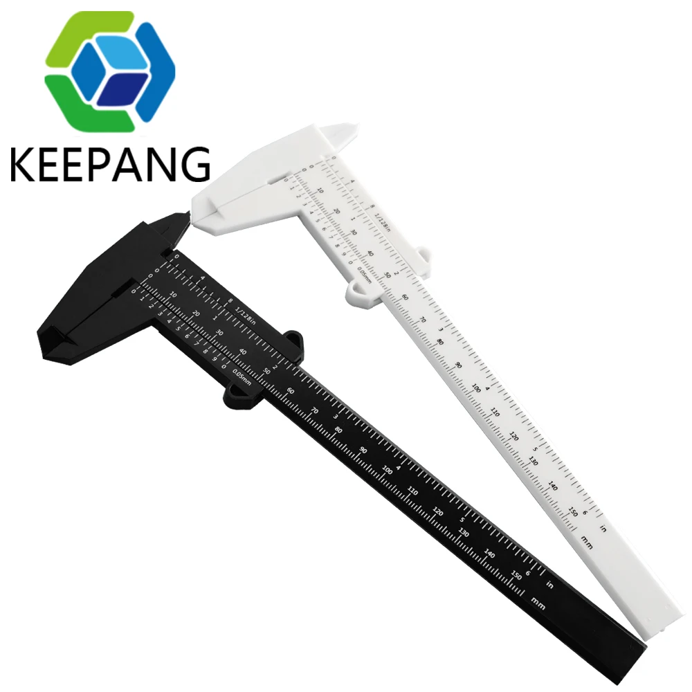 

Kee Pang 150mm 6 inch Calipers Plastic High Precision Vernier Caliper Measuring tool For 3D Parts Accessories