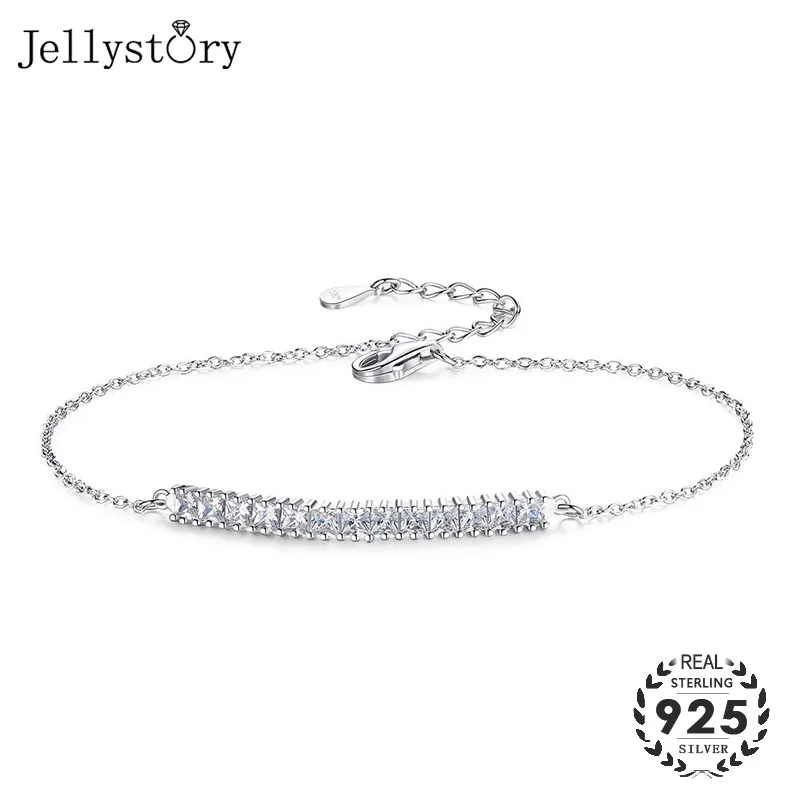 Новый трендовый браслет Jellystory из стерлингового серебра 925 пробы с