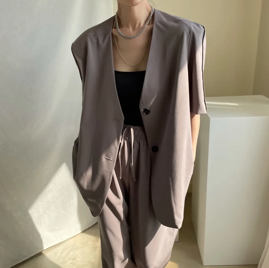 

2 Piece Sets Womens Outfits Spring Blouse Women Shirt short Sleeve High Waist Pants Wide Leg Womens Trouser Two Piece Set Office