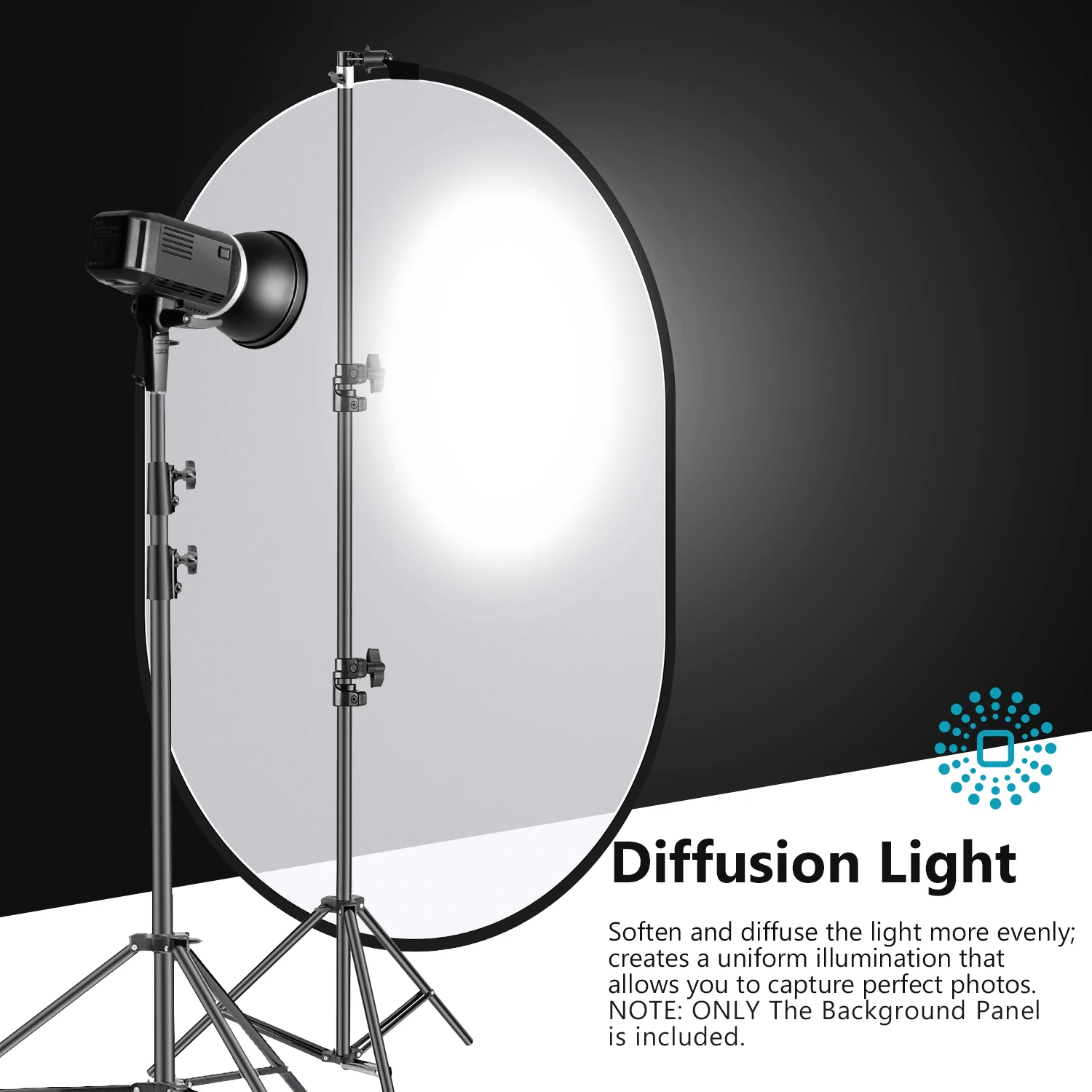 Neewer профессиональное освещение студии 150x200 см выскочить Складная Soft Diffuser диск с