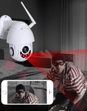 Wifi Camera 1080P PTZ Outdoor Speed ​​Dome Wireless Wired CCTV Security IP 2MP HD IR Two Way Audio Onvif Yoosee APP |