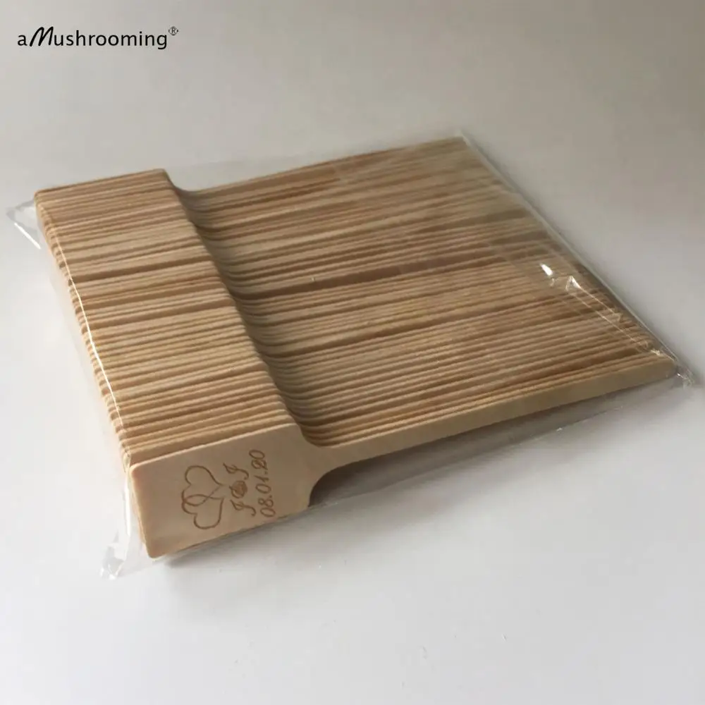 Персонализированные деревенский деревянный мешалка для напитков палочки