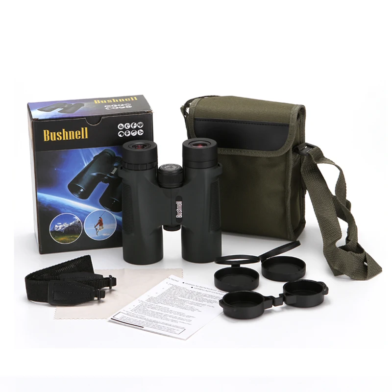 

High Power HD 10x42 Binoculars Professional Tourism Waterproof Telescope Bak4 Prism low light Night Vision For Outdoor Hunting
