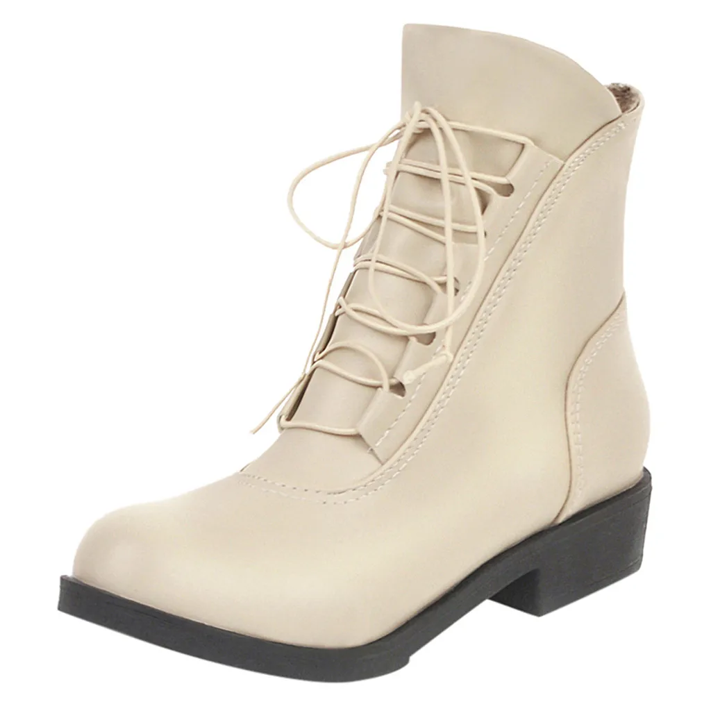 Новые женские ботильоны сезон осень-зима обувь на квадратном каблуке