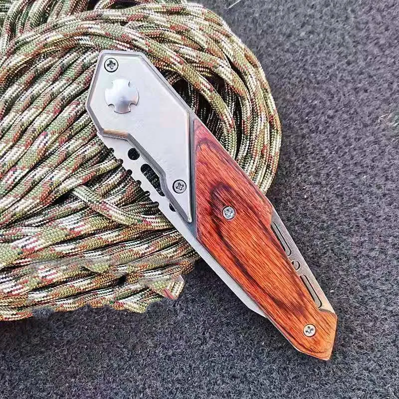 Охотничий нож 3CR13MOV быстрооткрывающийся Карманный Походный тактический складной