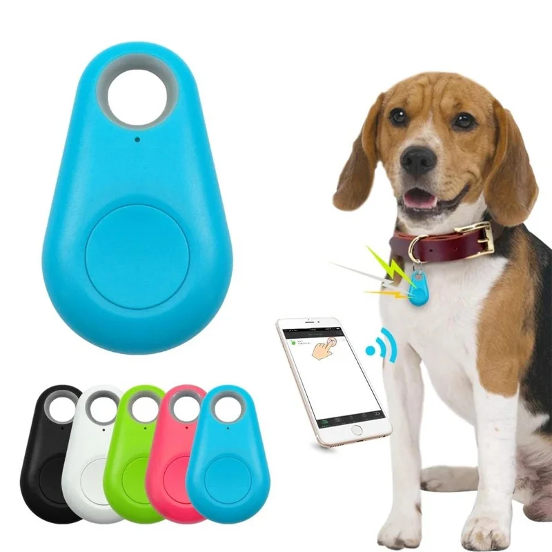 Умный GPS-трекер для домашних животных, миниатюрный Водонепроницаемый Bluetooth-локатор с защитой от потери, трассировщик для собак, кошек, детей,...