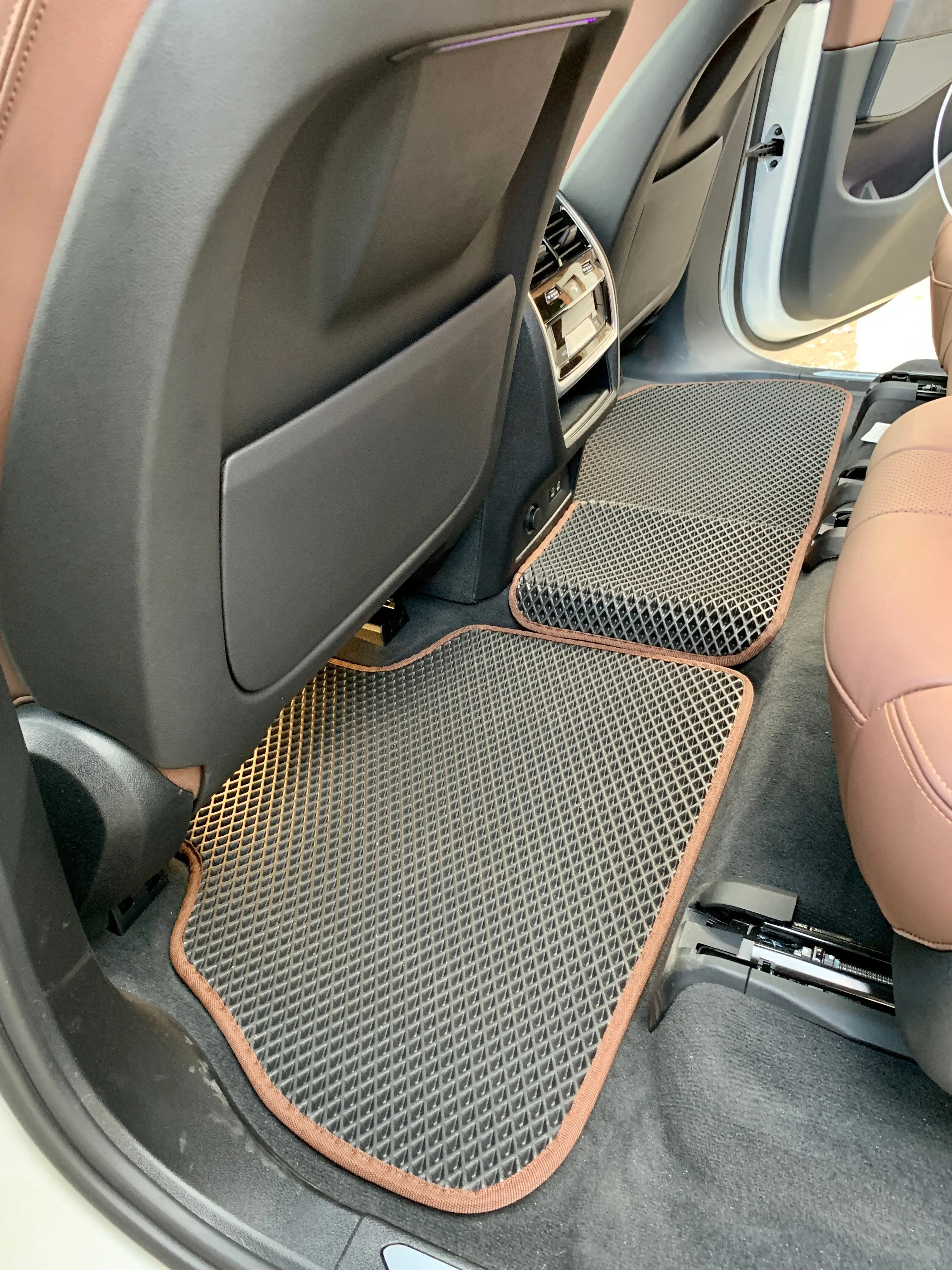 For Hyundai Santa Fe classic 2000-2012 Mini rhombus mats auto honeycomb EVA foam cell car mat kit dirt | Автомобили и мотоциклы