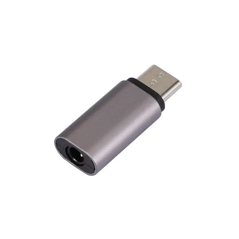 Мини Портативный алюминиевый сплав USB C type C до 3,5 мм AUX адаптер с аудиоразъемом стереогарнитура конвертер для смартфонов