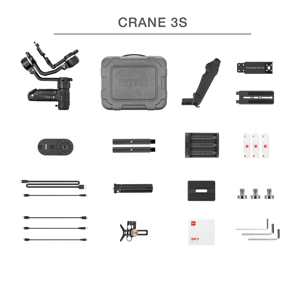 Стабилизатор ZHIYUN Crane 3 S стабилизатор 3S E для цифровой зеркальной камеры