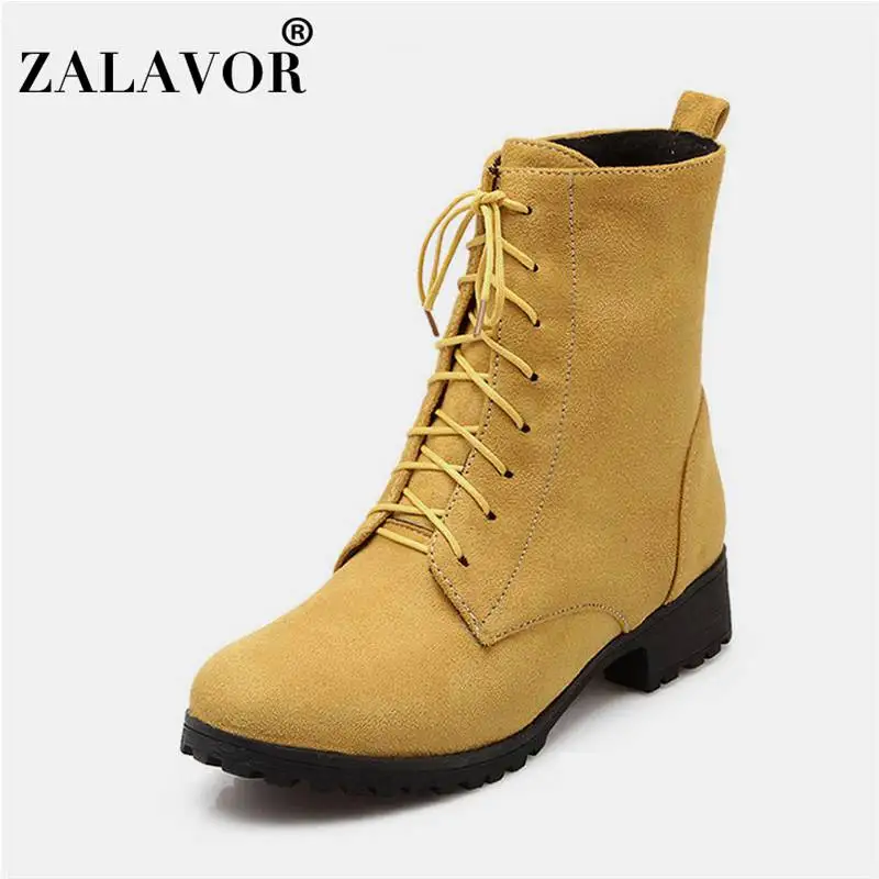 Размер 33 47 женские сапоги до середины икры на плоской подошве с круглым носком и