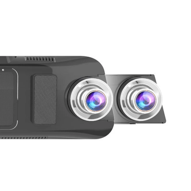 Pcmos NOVPEAK 10 &quotFHD 1080P Автомобильный видеорегистратор с двумя объективами зеркальный