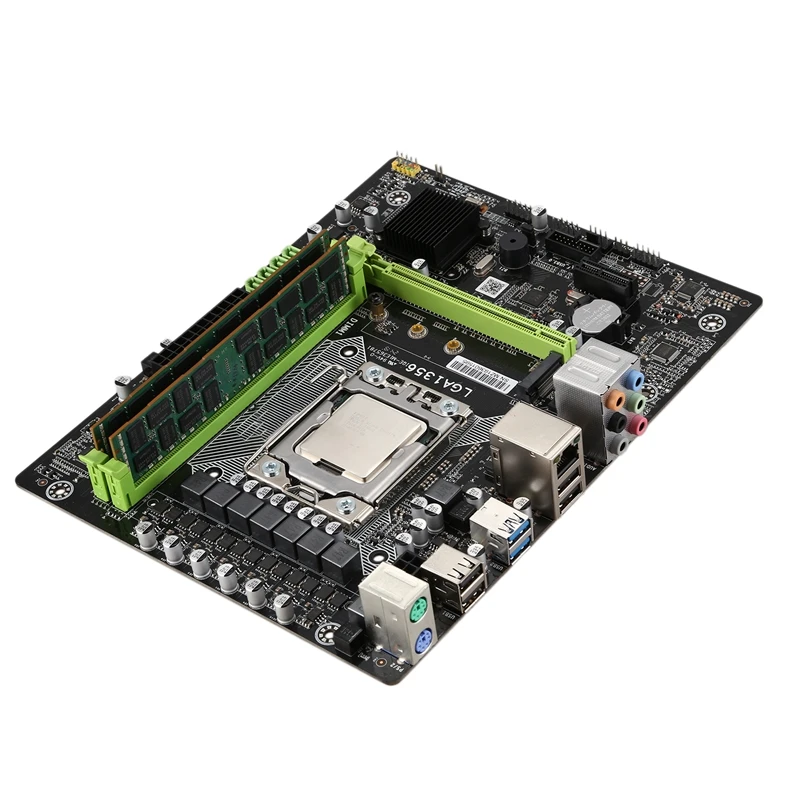 X79A набор материнских плат с LGA 1356 E5 2420 C2 2X8GB = 16 Гб 1600 МГц DDR3 память ECC REG | Компьютеры