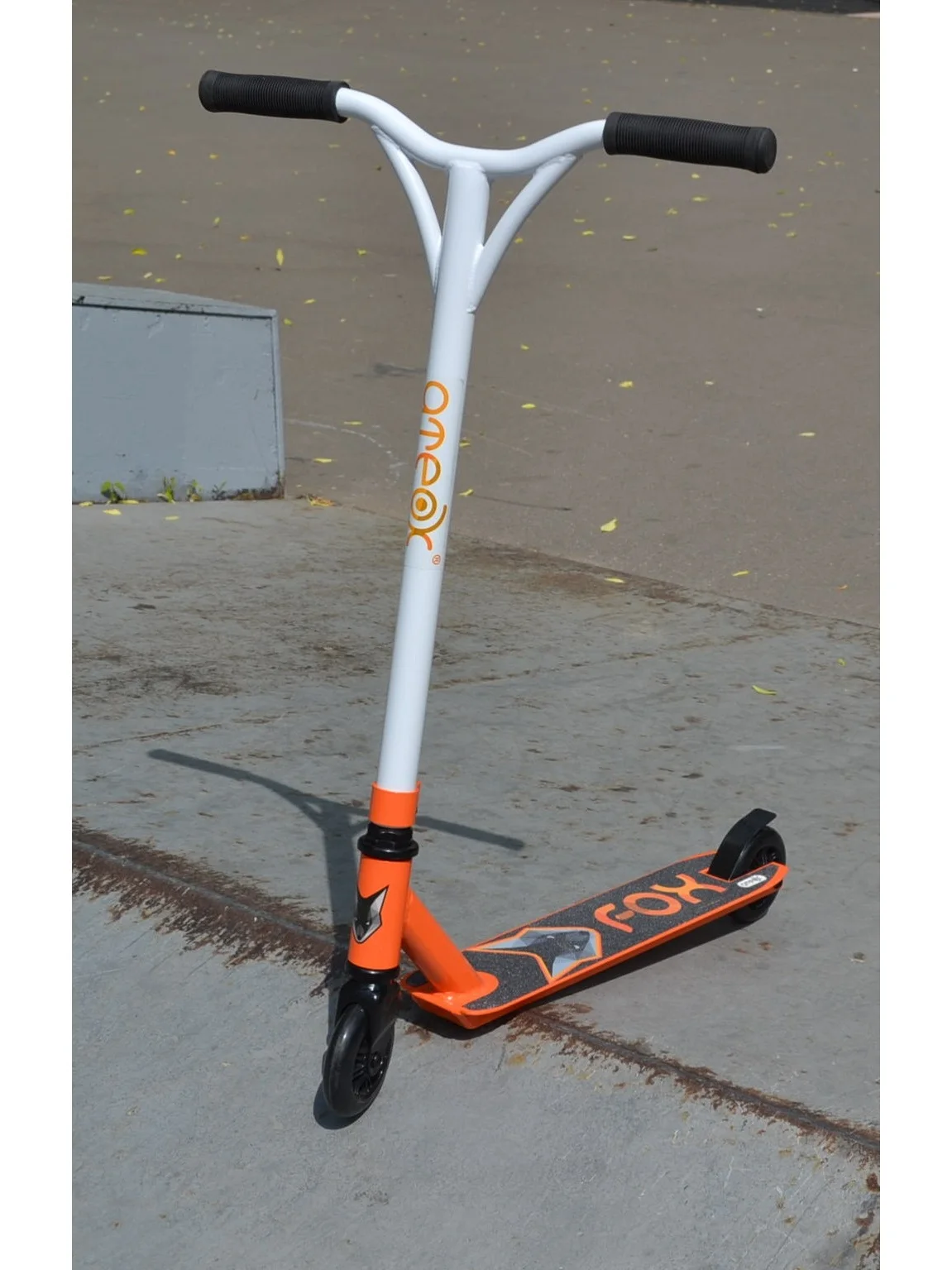 Самокат трюковый Ateox Fox (белый)|Самокаты| |