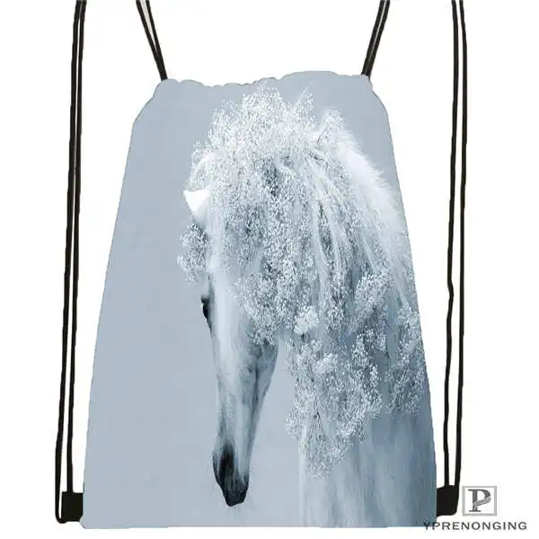 Custom hunting_season Drawstring Backpack Bag Cute Daypack Kids Satchel (Black Back) 31x40cm#180612-02-40 | Багаж и сумки