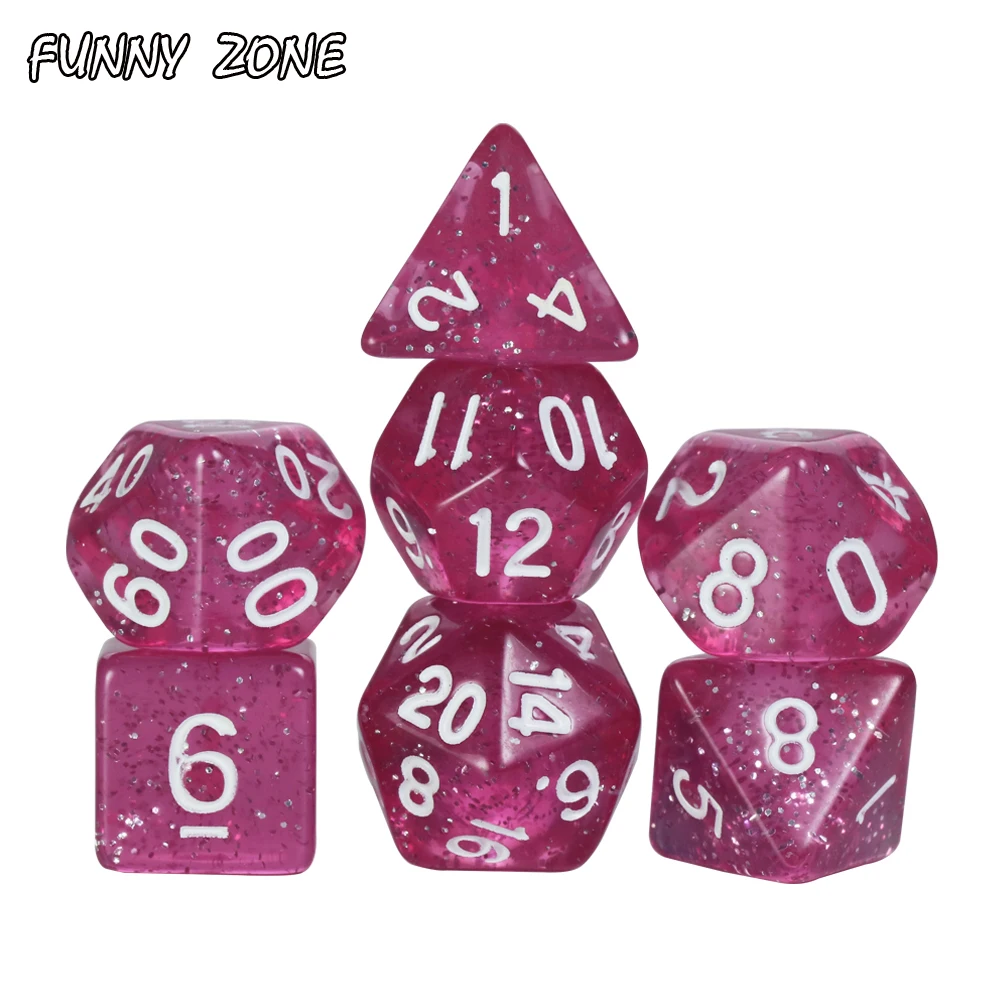 Polyhedral игральные кости DND Set Dreamlike Series совместимая ролевая игра (ролевая игра)