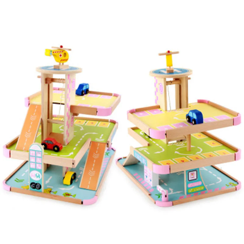 Игрушки для автостоянки американские горки быстрое отслеживание инерционная