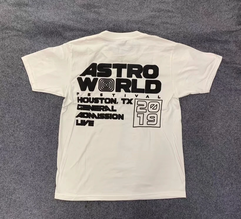 3D пена Трэвиса Скотта фестиваль астромира кактус Джек персонал Футболка мужская