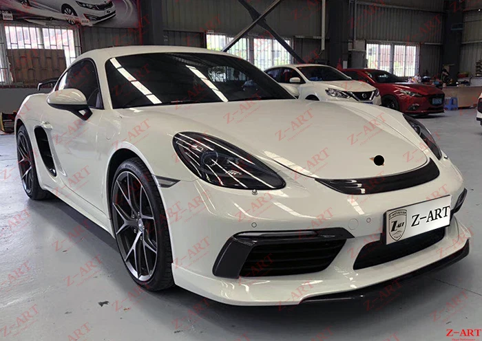 Z-ART Комплект кузова из углеродного волокна для Porsche 718 Boxster Cayman- aerokit из углеродного волокна для Porsche 718 комплект аэродинамического кузова
