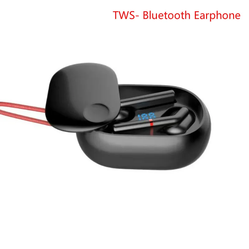 2020 год Bluetooth V5.0 гарнитура TWS Цифровая беспроводная в ухо бас спортивные наушники
