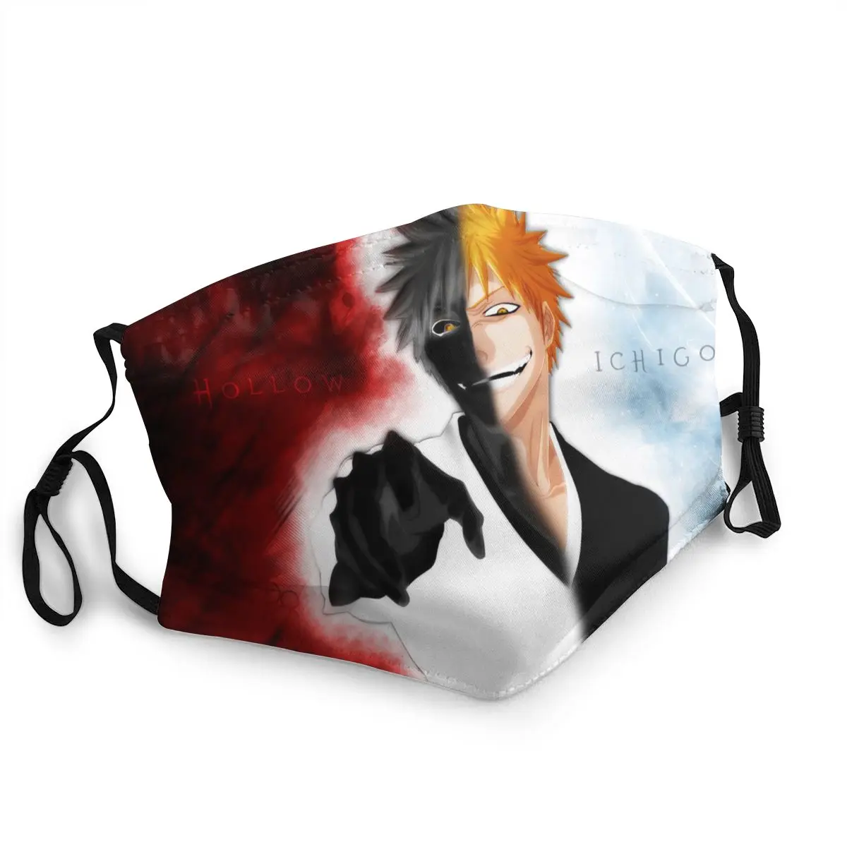 

Аниме Блич Ичиго Куросаки дышащая уход за кожей лица маска для взрослых, унисекс, в виде японского аниме Манга анти пыли Защитная крышка рес...