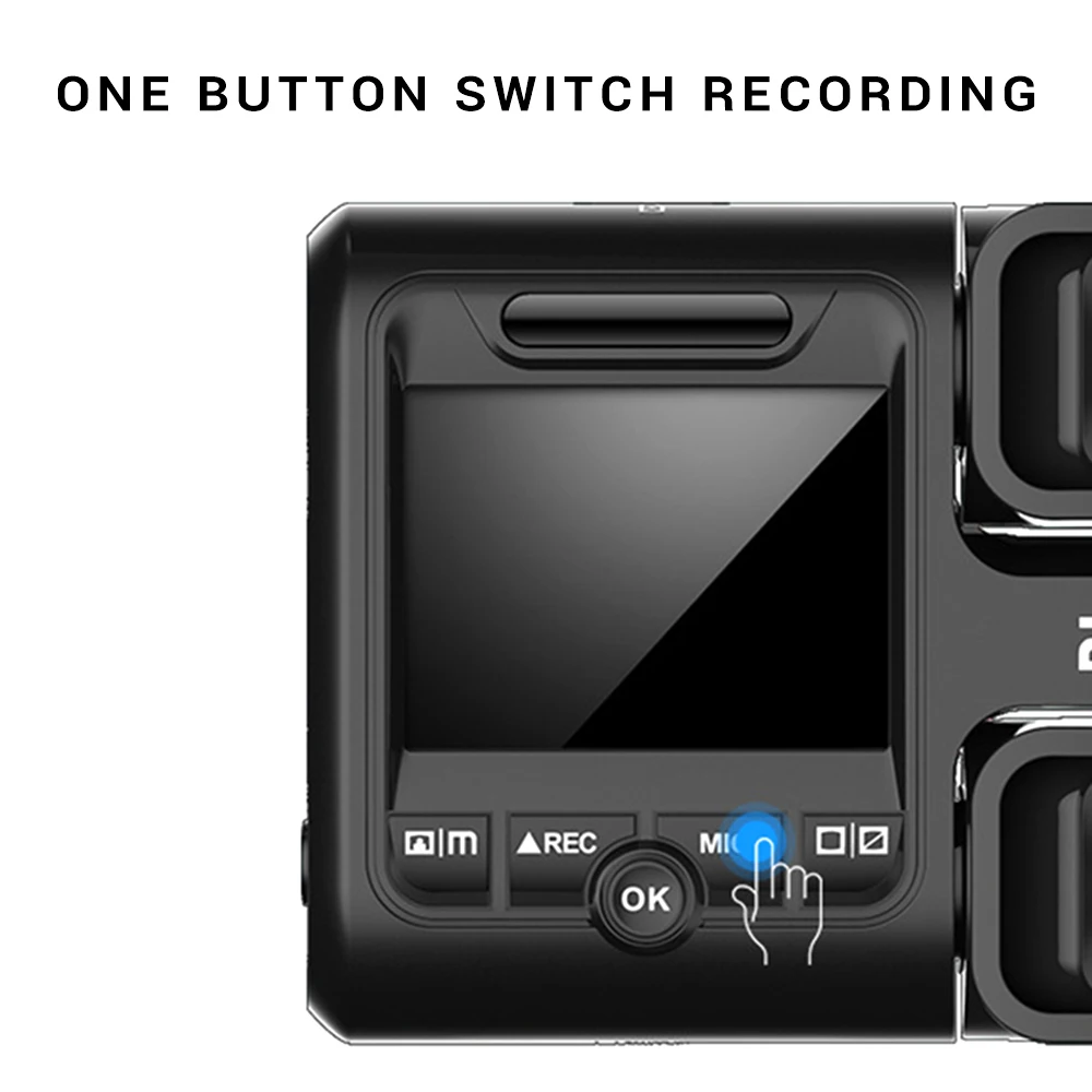 360 градусов WiFi видеорегистратор с инфракрасным ночным видением двойной 1080P