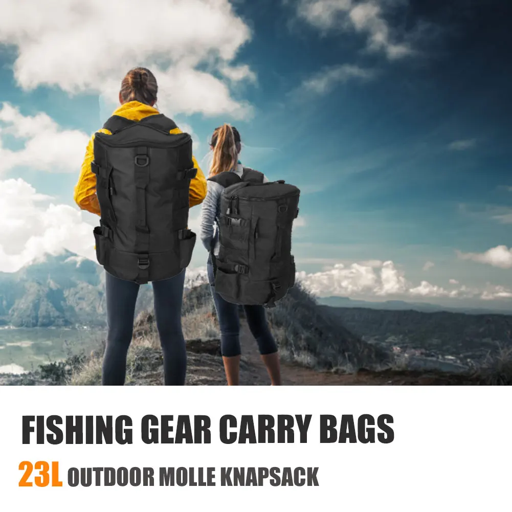 Рюкзак для рыболовной снасти многофункциональная цилиндрическая сумка хранения