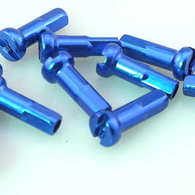 20 штук MTB велосипедных спиц шапки 14 мм металлических колпаков на велосипеде Медь