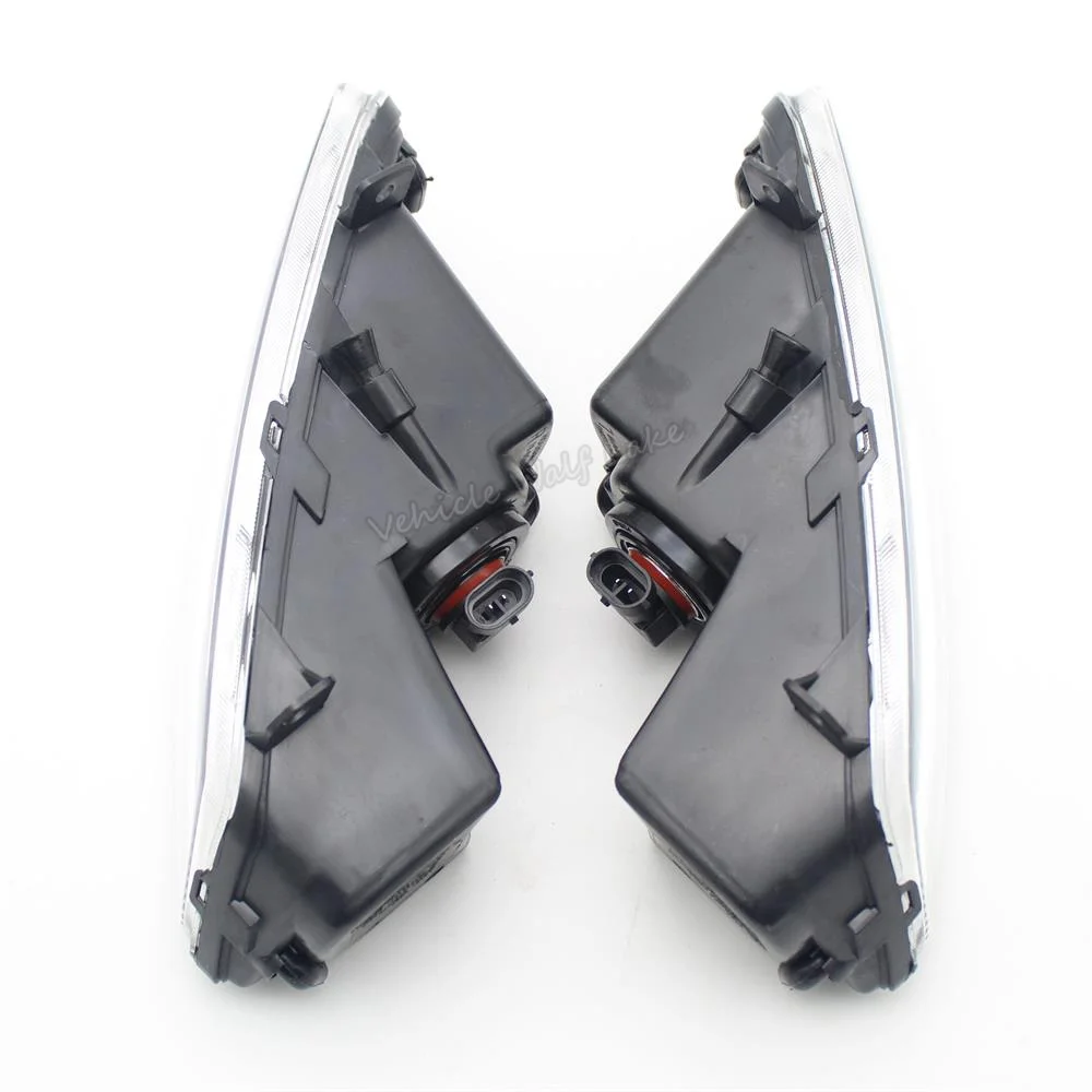 Для VW Polo 6R Хэтчбек 2009 2010 2011 2012 2013 Галогенные Противотуманные фары светильник с решеткой крышка кабеля и лампы