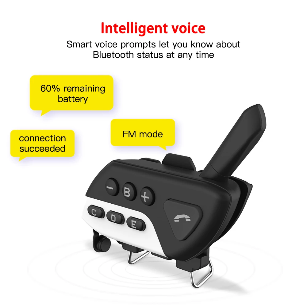 Мотоциклетный Интерком M7 Bluetooth-интерком для шлема FM MP3 | Автомобили и мотоциклы