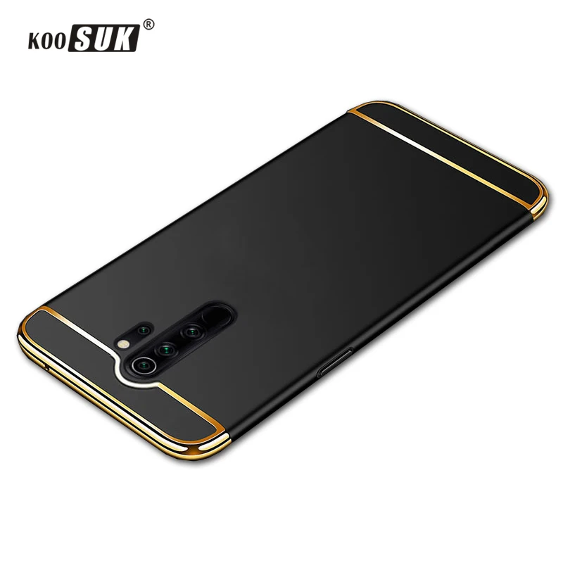Оригинальный чехол 3 в 1 для Xiaomi Redmi Note 8 Pro 8A задняя крышка модный Матовый Жесткий