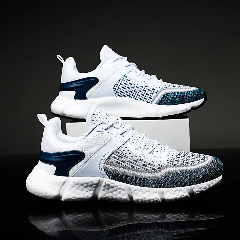 

High Quality Running Shoes Men Sneakers Light Breathable Men Sport Shoes Zapatillas Hombre Large Size