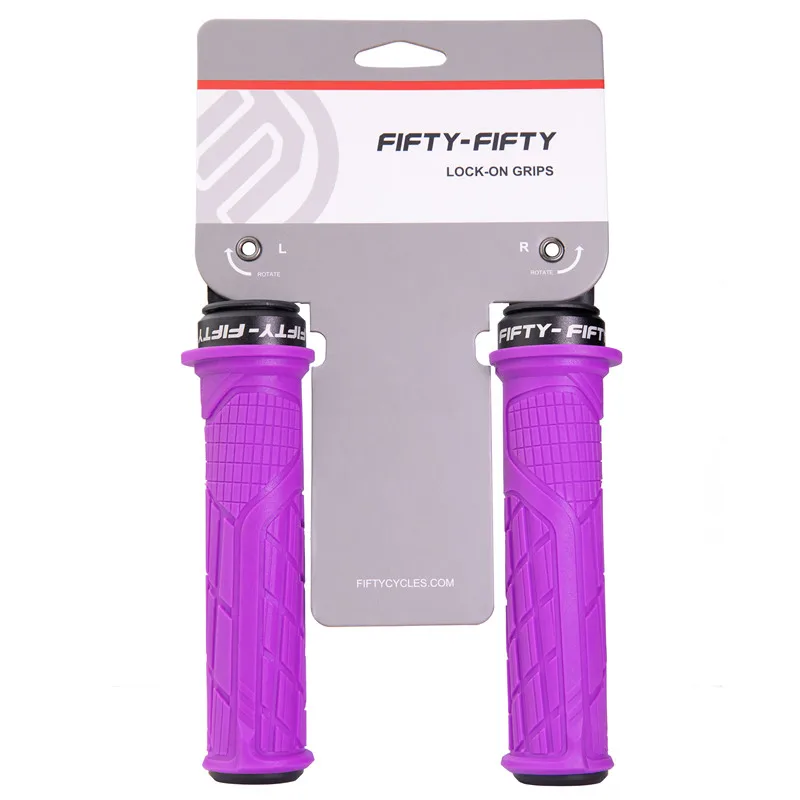 Велосипедные ручки FIFTY MTB противоскользящие резиновые руль для горного