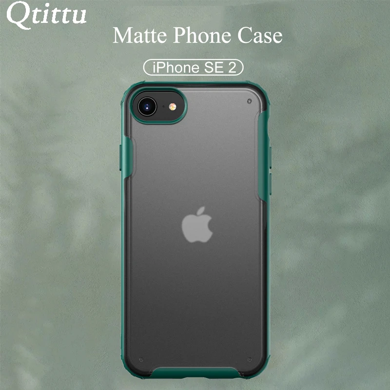 Чехол для телефона iPhone SE 2020 12 Pro Max Mini мягкая рамка прозрачный матовый чехол бампер
