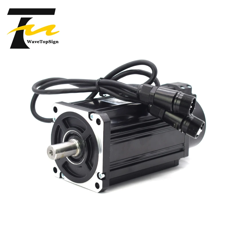 Серводвигатель переменного тока 750W 730W 1KW 2.4N.M 3.5N.M 90ST серии двигатель сочетается AASD