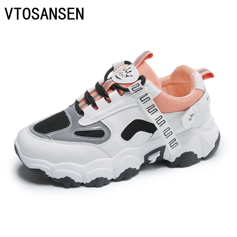 

Women's Filas Breathable Air Maxs Running Dad Shoes Lightweight White Clunky Sneakers Thick-soled Sports Women's Casual Shoes