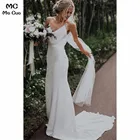 Женское атласное свадебное платье It's yiiya, белое платье на тонких бретельках с V-образным вырезом на лето 2019