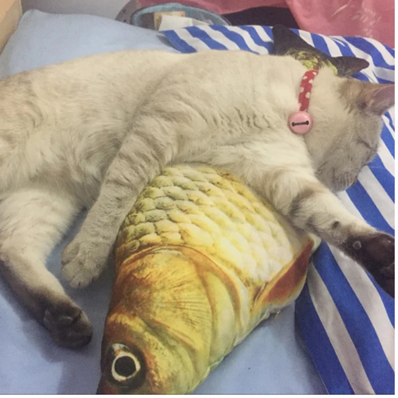 Новый 3D обновлённый дизайн с рисунком собачки и котика подушки 20/40/60 см диван